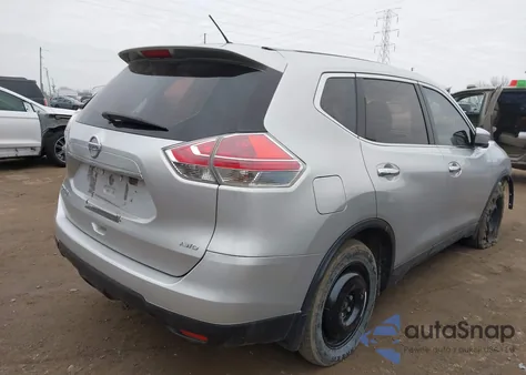 2014 Nissan Rogue S z USA, uszkodzony, nr VIN 5N1AT2MV3EC753181